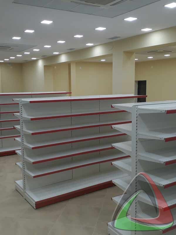 Installation of a grocery store in Samtredia
